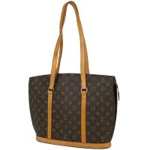 Louis Vuitton Babylon Shoulder Bag Commuter Tote Monogram Brown